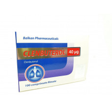 Clenbuterol 100 tab 40 mcg Balkan