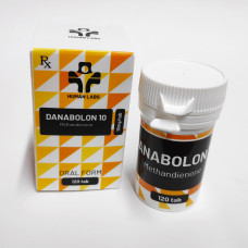 Danabolon 120 tab 10 mg Human Labs