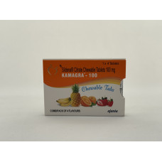 Sildenafil KAMAGRA-100 Chewable 4 tab