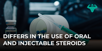 Differs in the use of oral and injectable steroids