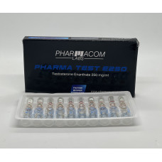 Pharma TEST E250 10 amp 250 mg Pharmacom Labs